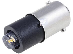 Lampka LED biały ciepły BA9S 230VAC