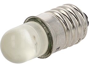 Lampka LED żółty E10 230VAC 250-300mcd Lampka LED żółty E10 230VAC 250-300mcd