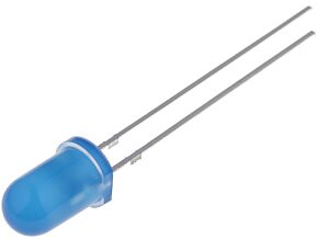 Dioda LED 5mm niebieski 330mcd 40° Dioda LED 5mm niebieski 330mcd 40°