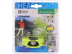 Latarka czołowa EMOS P3530 LED 5h 40lm 40x68x30mm 3W