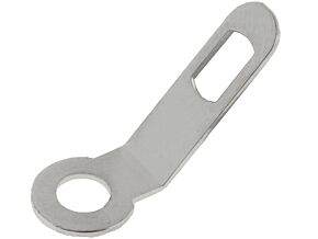 Końcówka oczkowa lutownicza 0,4mm M2 fi:2,2mm przykręcany