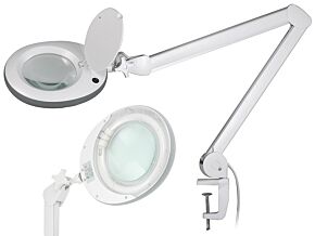 Lupa podświetlana stołowa 5 dioptrii fi 120mm 22W Lupa podświetlana stołowa 5 dioptrii fi 120mm 22W