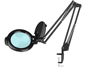 Lupa podświetlana 36LED SMD 5 dioptrii fi125mm czarna