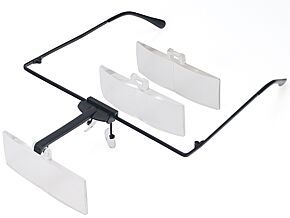 Lekkie okulary powiększające z wymiennymi soczewkami Lekkie okulary powiększające z wymiennymi soczewkami