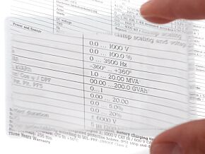 Ekran powiększający (85x55 mm) o powiększeniu 2x