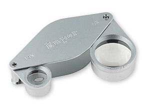 Lupa ręczna o powiększeniu 8x i 15x składana Lupa ręczna o powiększeniu 8x i 15x składana