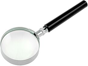 Lupa ręczna 50mm 6dpt (x2,5) Lupa ręczna 50mm 6dpt (x2,5)