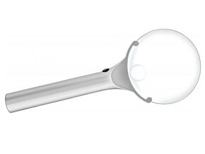 Lupa ręczna LED 90/20mm x2,5/x4 Lupa ręczna LED 90/20mm x2,5/x4