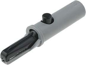 Krokodylek 4mm 6A czarny Krokodylek 4mm 6A czarny