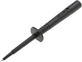 Końcówka pomiarowa z gniazdem 4mm 16A czarna