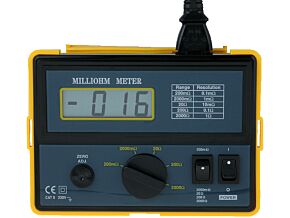 Miliomomierz LCD (1999) 0,1m÷200m/2/20/200/2000 Ohm Miliomomierz LCD (1999) 0,1m÷200m/2/20/200/2000 Ohm