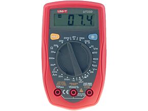 Multimetr cyfrowy UNI-T UT33D LCD V DC 200mV...600V V AC 200/500V