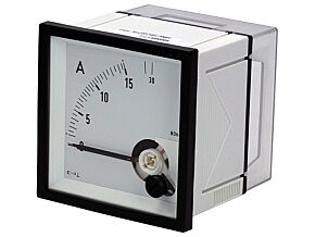 Panelowy miernik prądu AC analogowy 0÷15/30A True RMS IP52 EQN72-15/30A Panelowy miernik prądu AC analogowy 0÷15/30A True RMS IP52 EQN72-15/30A