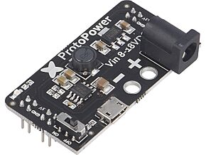 Moduł regulator napięcia USB B micro, kołkowe, zasilające Moduł regulator napięcia USB B micro, kołkowe, zasilające