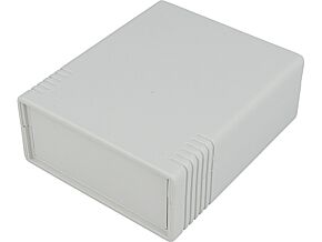 Obudowa z panelem X:91mm Y:111mm Z:42mm ABS szary Obudowa z panelem X:91mm Y:111mm Z:42mm ABS szary