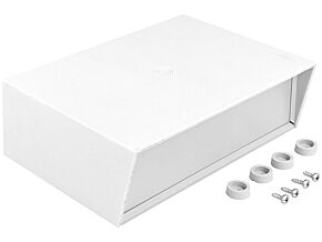 Obudowa z panelem X:154mm Y:103mm Z:50mm ABS szary