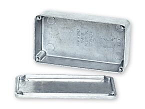 Dwuczęściowa obudowa aluminiowa 120x94x57mm Dwuczęściowa obudowa aluminiowa 120x94x57mm