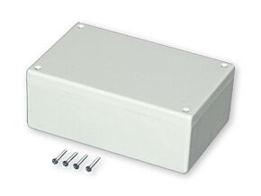 Dwuczęściowa obudowa 105x66x45mm szara Dwuczęściowa obudowa 105x66x45mm szara