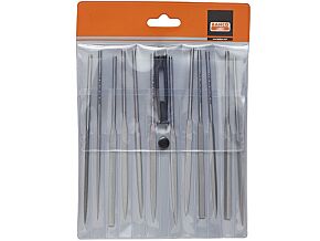 Zestaw 12 pilników typu iglak BAHCO w futerale