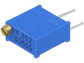 Potencjometr montażowy wieloobrotowy BOURNS 2kOhm 500mW THT ±10%