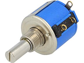 Potencjometr osiowy wieloobrotowy BOURNS 100kOhm 2W ±5% 6,35mm Potencjometr osiowy wieloobrotowy BOURNS 100kOhm 2W ±5% 6,35mm