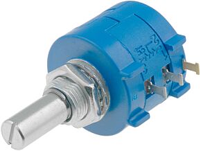 Potencjometr osiowy wieloobrotowy BOURNS 50kOhm 2W ±5% 6,35mm