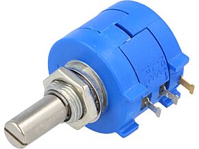 Potencjometr osiowy wieloobrotowy BOURNS 10kOhm 2W ±5% 6,35mm