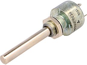 Potencjometr osiowy jednoobrotowy VISHAY 10kOhm 3W ±20% 6mm liniowa Potencjometr osiowy jednoobrotowy VISHAY 10kOhm 3W ±20% 6mm liniowa