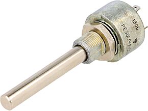 Potencjometr osiowy jednoobrotowy VISHAY 1kOhm 3W ±20% 6mm liniowa Potencjometr osiowy jednoobrotowy VISHAY 1kOhm 3W ±20% 6mm liniowa