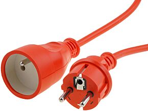 Przedłużacz sieciowy PVC pomarańczowy 3x1,5mm2 30m Przedłużacz sieciowy PVC pomarańczowy 3x1,5mm2 30m