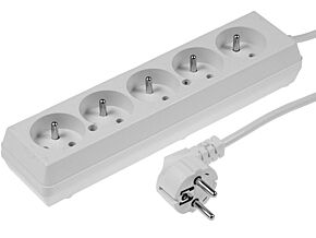 Przedłużacz sieciowy 1,5m z uziemieniem Przedłużacz sieciowy 1,5m z uziemieniem