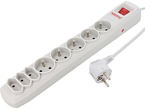 Listwa zasilająca zabezpieczająca ARMAC 8 gniazd 250VAC 10A 3m Listwa zasilająca zabezpieczająca ARMAC 8 gniazd 250VAC 10A 3m