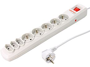 Listwa zasilająca zabezpieczająca ARMAC 8 gniazd 250VAC 10A 5m Listwa zasilająca zabezpieczająca ARMAC 8 gniazd 250VAC 10A 5m