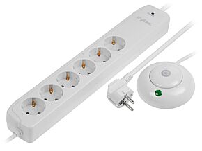 Listwa zasilająca LOGILINK 6 gniazd 230VAC 16A 1,4m Listwa zasilająca LOGILINK 6 gniazd 230VAC 16A 1,4m
