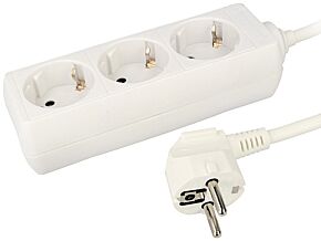 Listwa zasilająca LOGILINK 3 gniazd 230VAC 16A 1,4m Listwa zasilająca LOGILINK 3 gniazd 230VAC 16A 1,4m