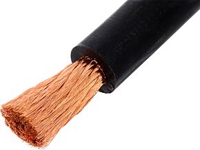 Przewód; Silistrom®; linka; OFC; 1x6mm2; silikon; czarny; 1,5kV; 54A Przewód; Silistrom®; linka; OFC; 1x6mm2; silikon; czarny; 1,5kV; 54A