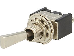 Przełącznik dźwigniowy 2-pozycyjny SPDT ON-(ON) 3A/250VAC 20mOhm Przełącznik dźwigniowy 2-pozycyjny SPDT ON-(ON) 3A/250VAC 20mOhm