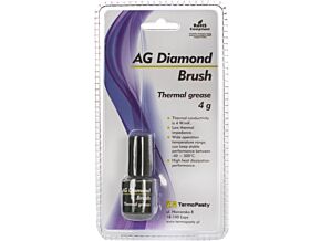 Pasta termoprzewodząca srebrny silikon+diament 4g 4W/mK Pasta termoprzewodząca srebrny silikon+diament 4g 4W/mK