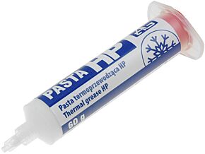 Pasta termoprzewodząca na bazie silikonu 60g PASTA HP Pasta termoprzewodząca na bazie silikonu 60g PASTA HP