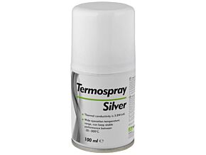 Pasta termoprzewodząca silikon+srebro aerozol 100ml Pasta termoprzewodząca silikon+srebro aerozol 100ml