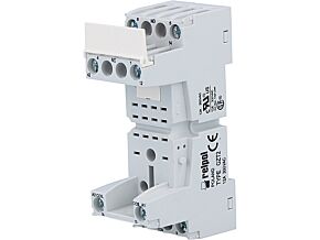 Podstawka 8pin RELPOL 12A 300VAC Montaż DIN, na panel Seria R2,R2N