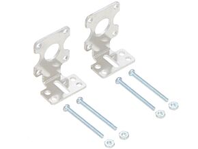 Mocowanie H 30,5mm srebrny Materiał mocowania aluminium Mocowanie H 30,5mm srebrny Materiał mocowania aluminium