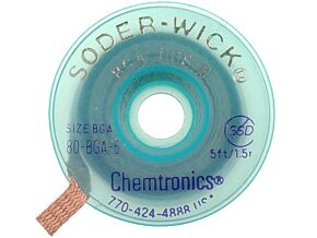 Taśma rozlutowująca CHEMTRONICS W:5,6mm L:1,5m Taśma rozlutowująca CHEMTRONICS W:5,6mm L:1,5m