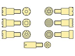 Końcówki wymienne do wypalarki