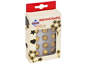 Zestaw grotów z symbolami