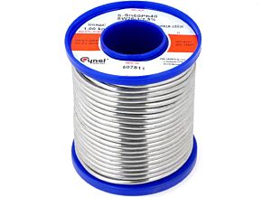 Spoiwo CYNEL Sn60Pb40 drut lutowniczy 4mm 1kg Topnik F-SW26 2,5%