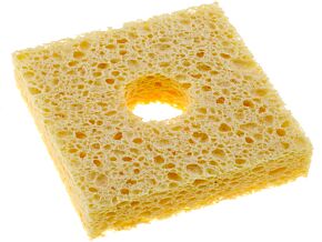 Gąbka do czyszczenia grotów lutownic 75x75mm Gąbka do czyszczenia grotów lutownic 75x75mm