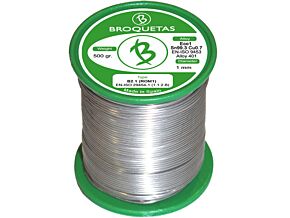 Spoiwo Sn99,3Cu0,7 BROQUETAS drut 1mm 500g Topnik No Clean