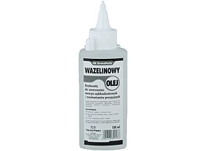 Olej bezbarwny wazelinowy płyn pojemnik plastikowy 100ml