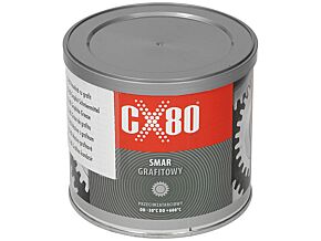 Smar czarny pasta Składniki grafit metalowa puszka 500g